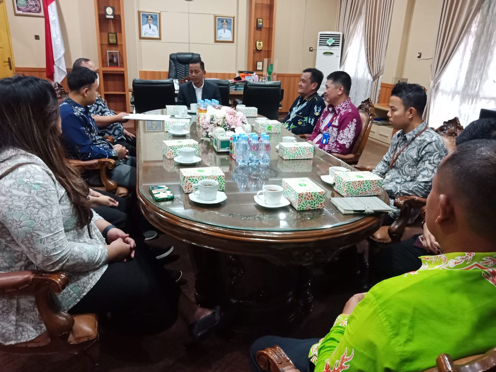 Entry Meeting Tim BPK Pemeriksaan Kepatuhan Belanja Daerah Tahun 2023 bersama Wakil Bupati Bungo