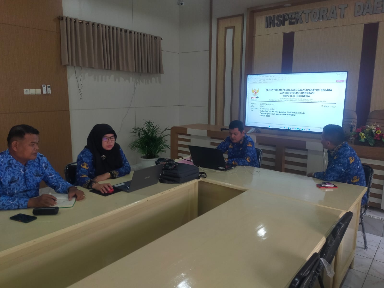  Pendampingan Pembangunan Zona Integritas Wilayah Bebas Korupsi (ZI-WBK)