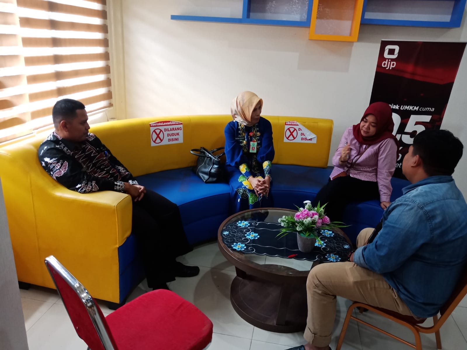 SHARING DAN DISKUSI INSPEKTUR DAERAH KAB. BUNGO BERSAM KPP PAJAK PRATAMA MUARA BUNGO