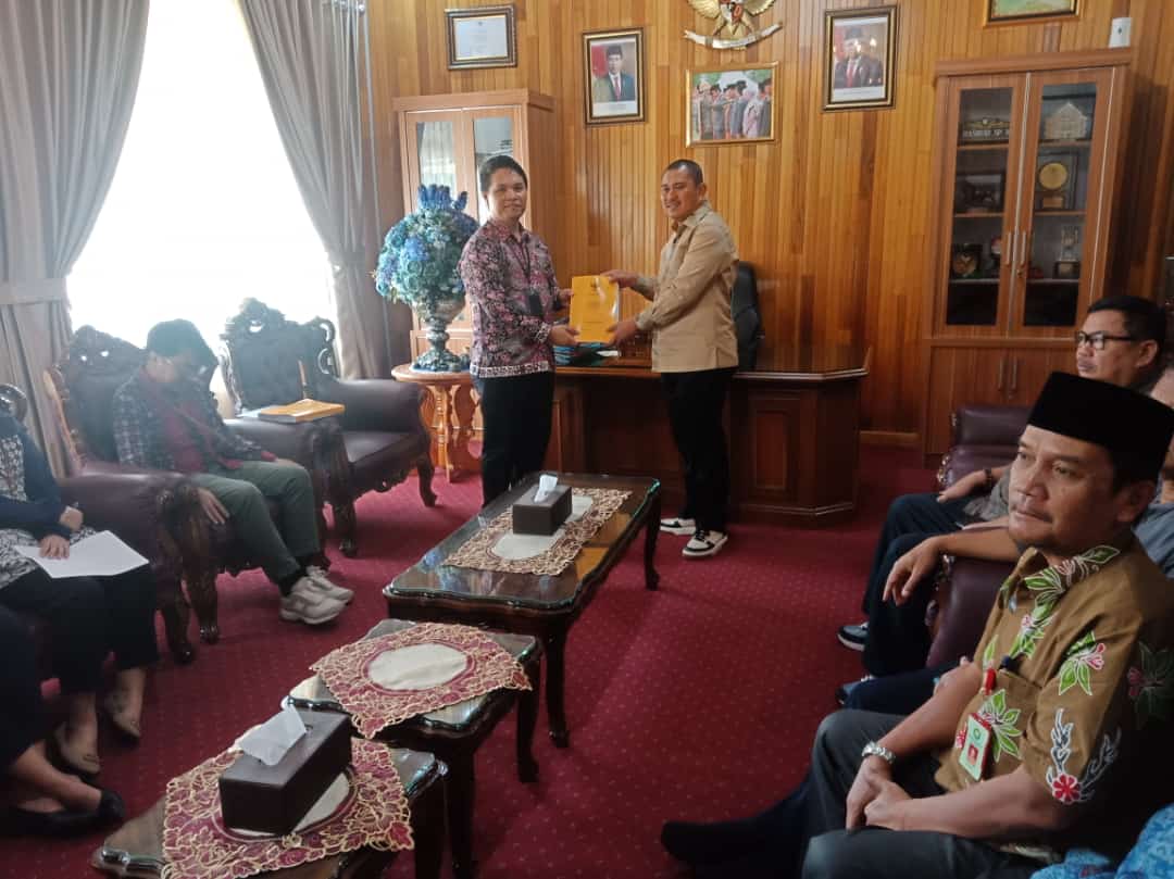 Exit meeting tim pemeriksa BPK atas LKPD Ta 2023 bersama BUPATI Bungo