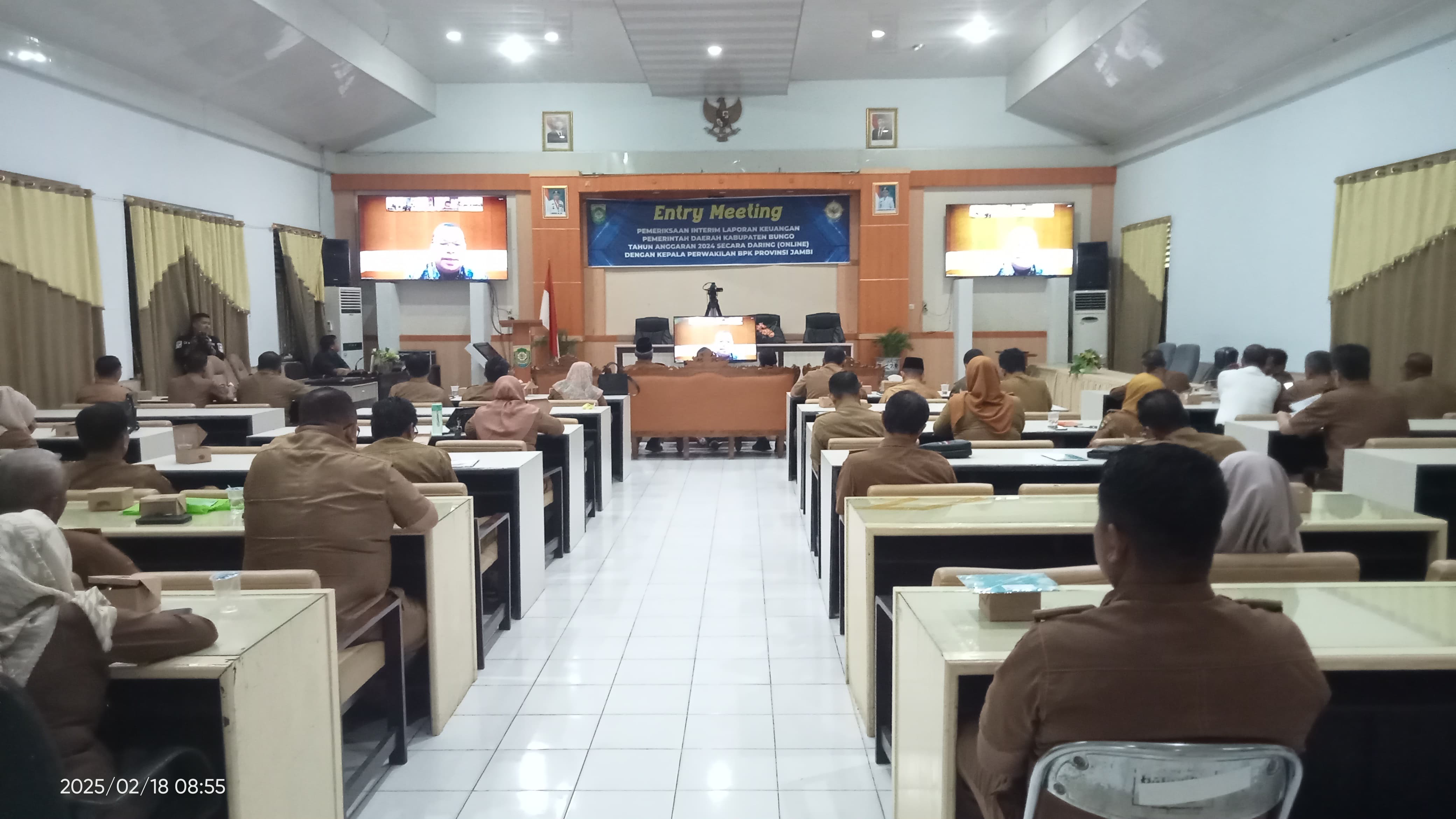 Entry Meeting Tim BPK Pemeriksaan Interim LKPD TA 2024 pada Pemda Bungo