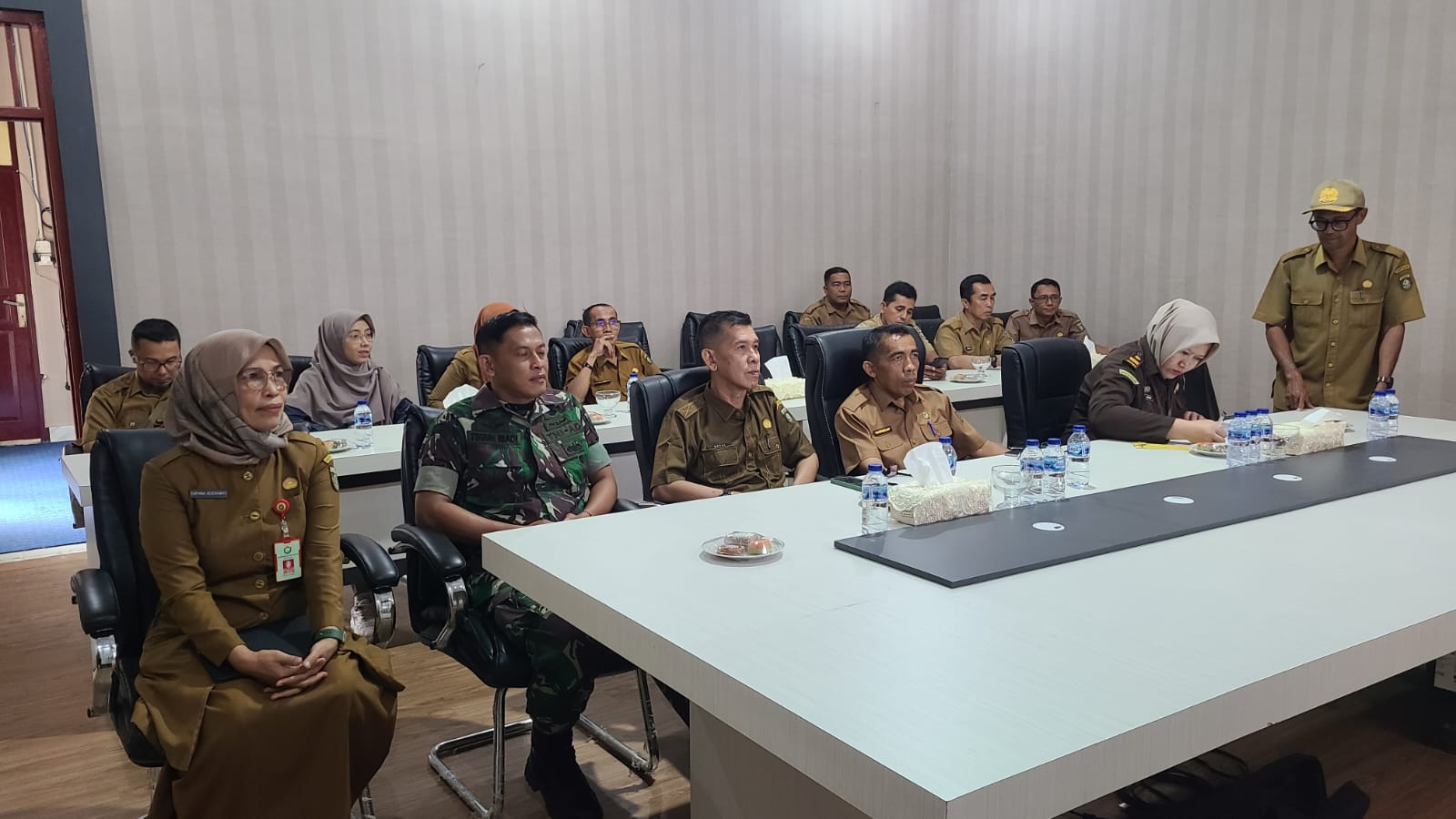 Inspektur Kabupaten Bungo Mengikuti Rakor Inflasi dengan Menteri Dalam Negeri