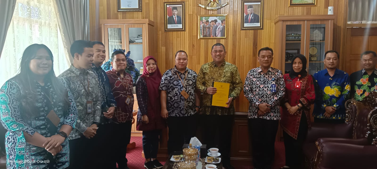 Exit Meeting TIM BPK Pemeriksaan Belanja Daerah Tahun 2023
