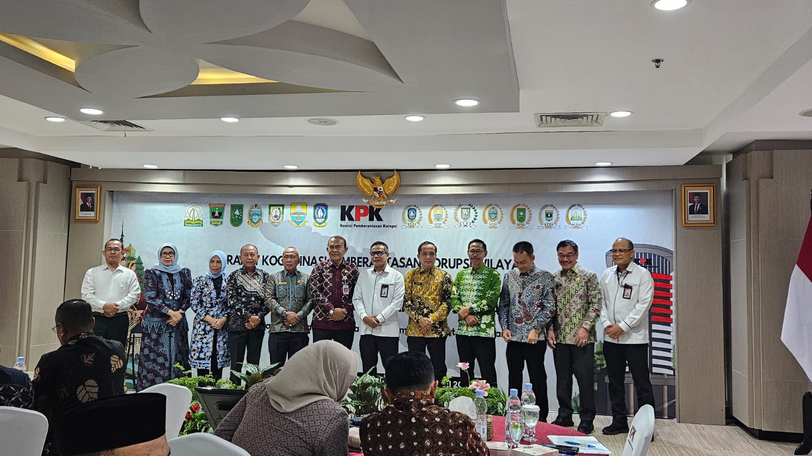 Pemkab Bungo Ikuti Rapat Koordinasi Penguatan Sinergi Pemberantasan Korupsi di KPK
