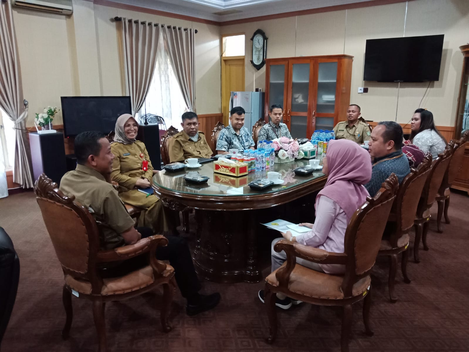 Entry Meeting Tim BPK Pemeriksaan Belanja Daerah TA 2023 Bersama Wakil Bupati Bungo