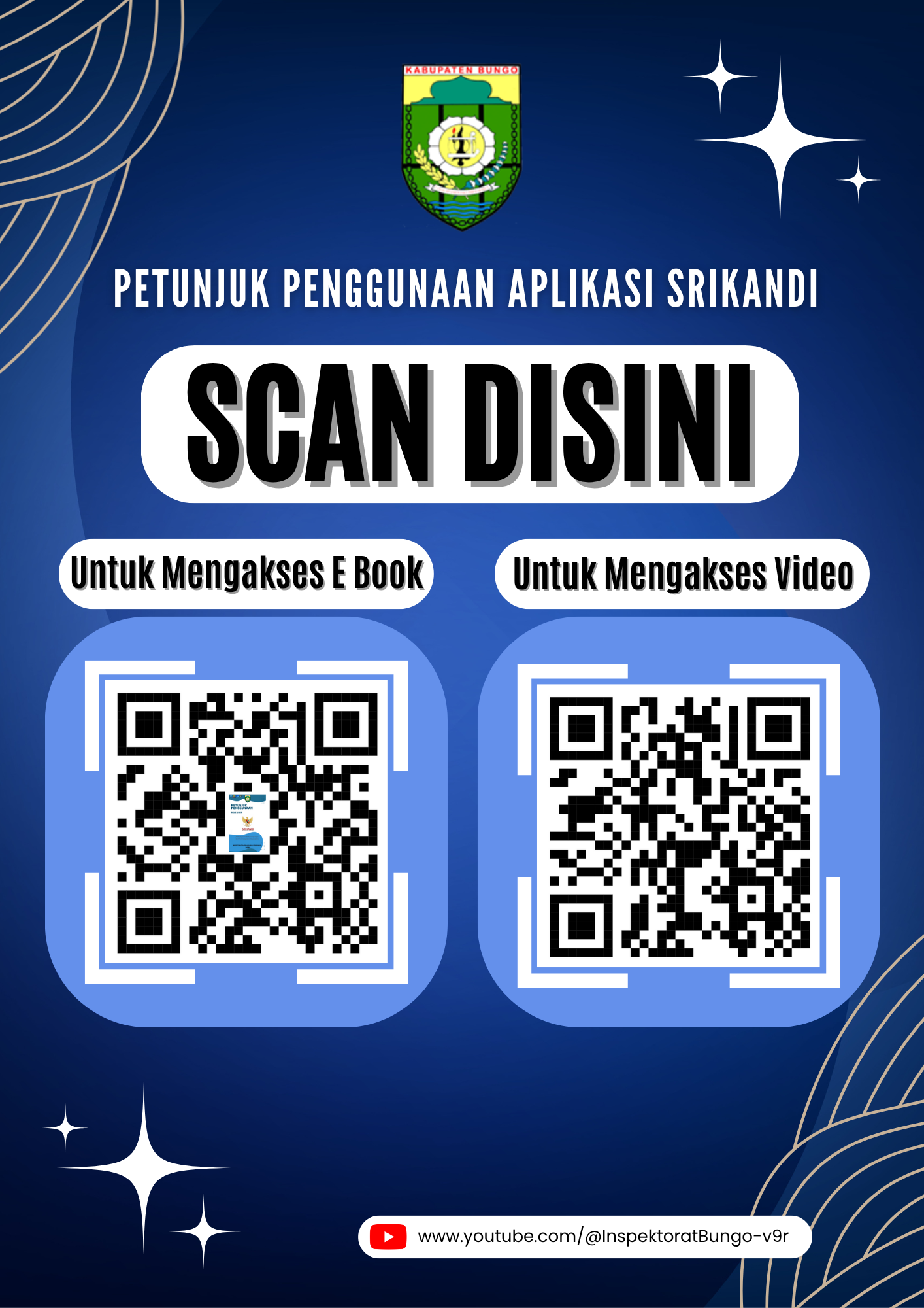 Panduan Lengkap Penggunaan Aplikasi SRIKANDI dalam bentuk E-Book & Video Tutorial 