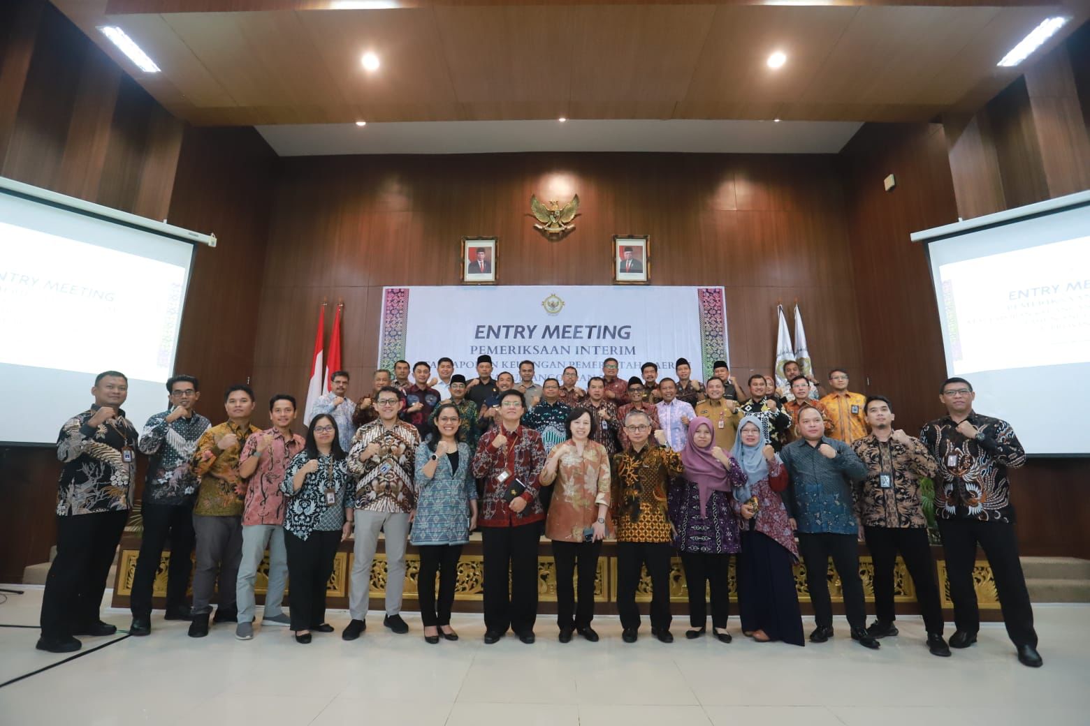 Bupati Bungo Menghadiri Entry meeting Pemeriksan Interim LKPD TA 2023